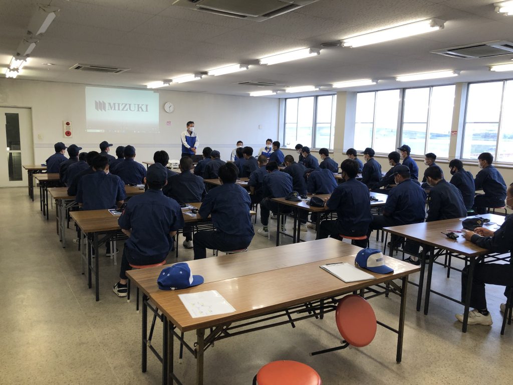 岡山県立倉敷工業高等学校様が玉島工場を見学されました。 水島機工株式会社企業サイト